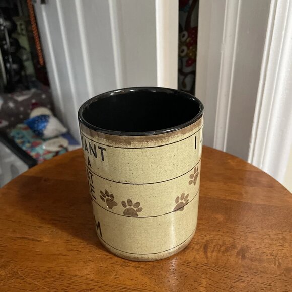 Primitives by Kathy Mug I Just Want To Be A Stay At Home Cat Mom - Picture 2 of 4